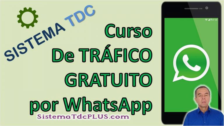 Sistema TDC Curso Trafico Gratis con WhatsApp